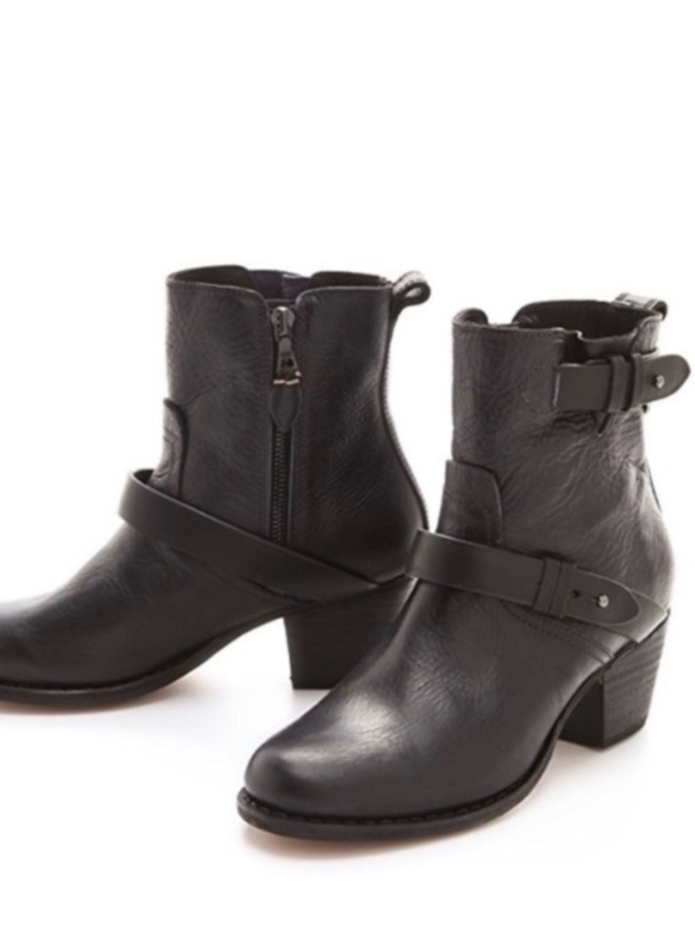 Rag & Bone Harper Moto Boots (38)